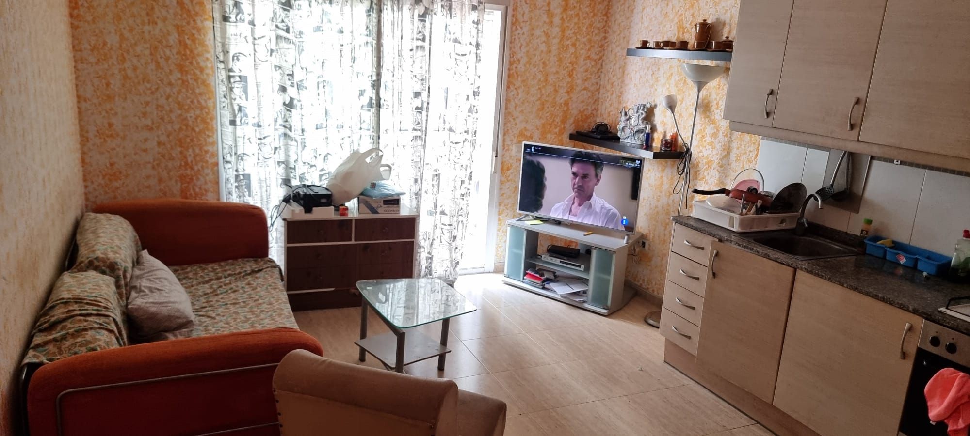 Sala de estar de Piso en venta en Benicarló con Amueblado y Horno