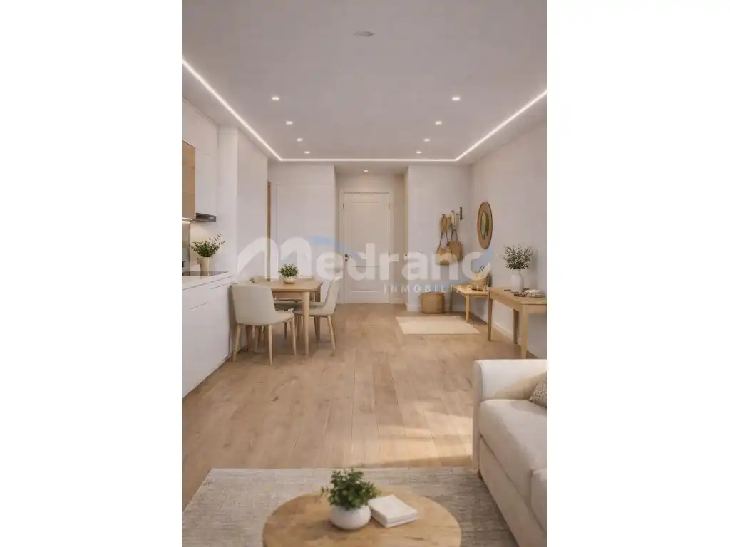 Wohnzimmer von Wohnung zum Verkauf in Benidorm mit Klimaanlage, Privatgarten und Terrasse
