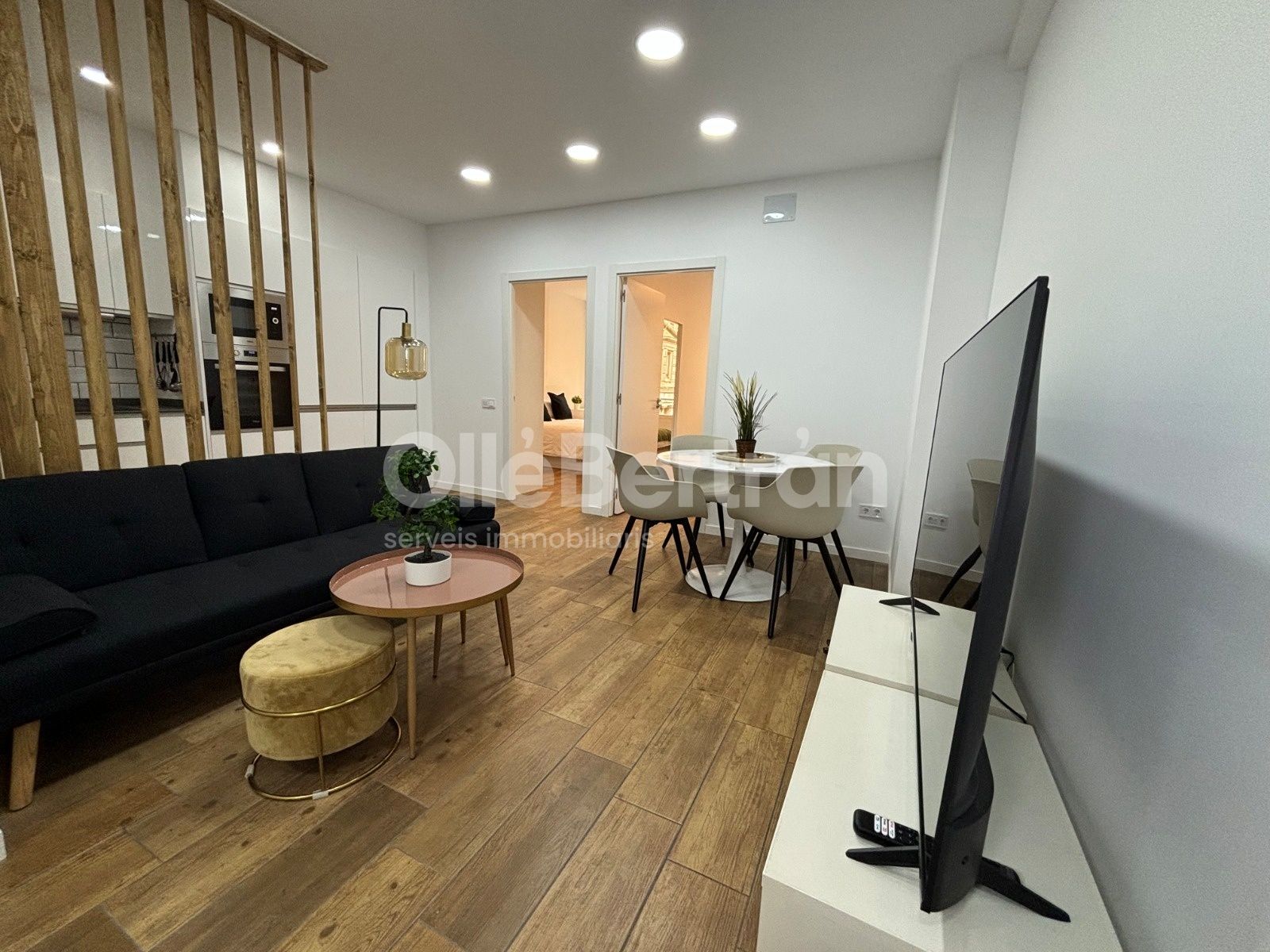 Sala d'estar de Estudi de lloguer en  Barcelona Capital