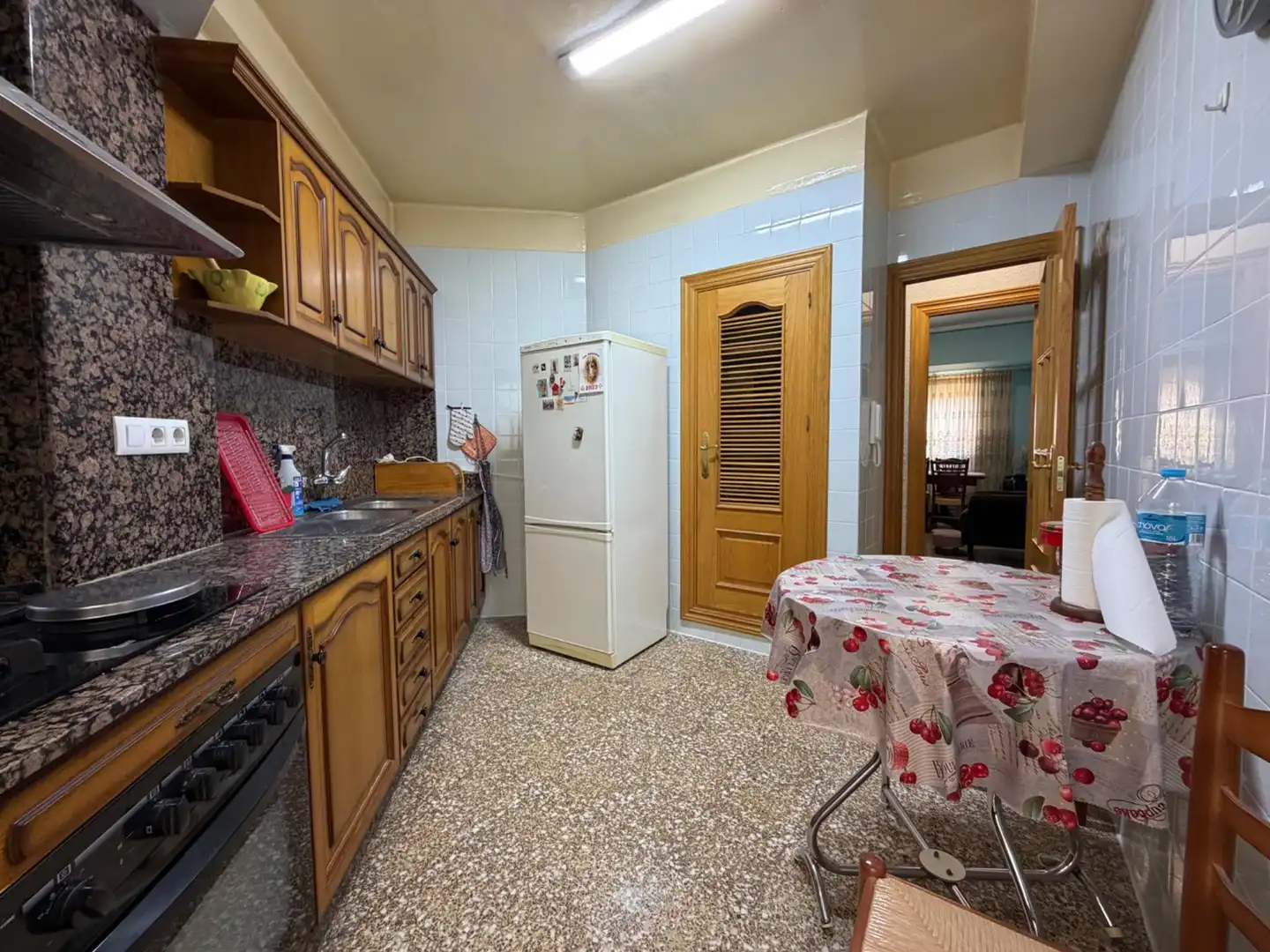 Küche von Wohnung zum Verkauf in Llíria mit Klimaanlage, Terrasse und Abstellraum