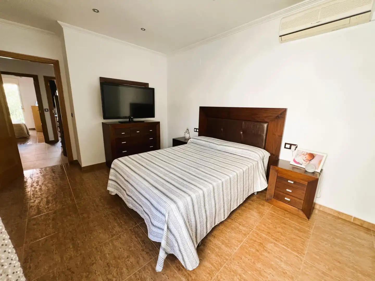 Dormitori de Casa adosada en venda en Sagunto / Sagunt amb Aire condicionat, Calefacció i Terrassa