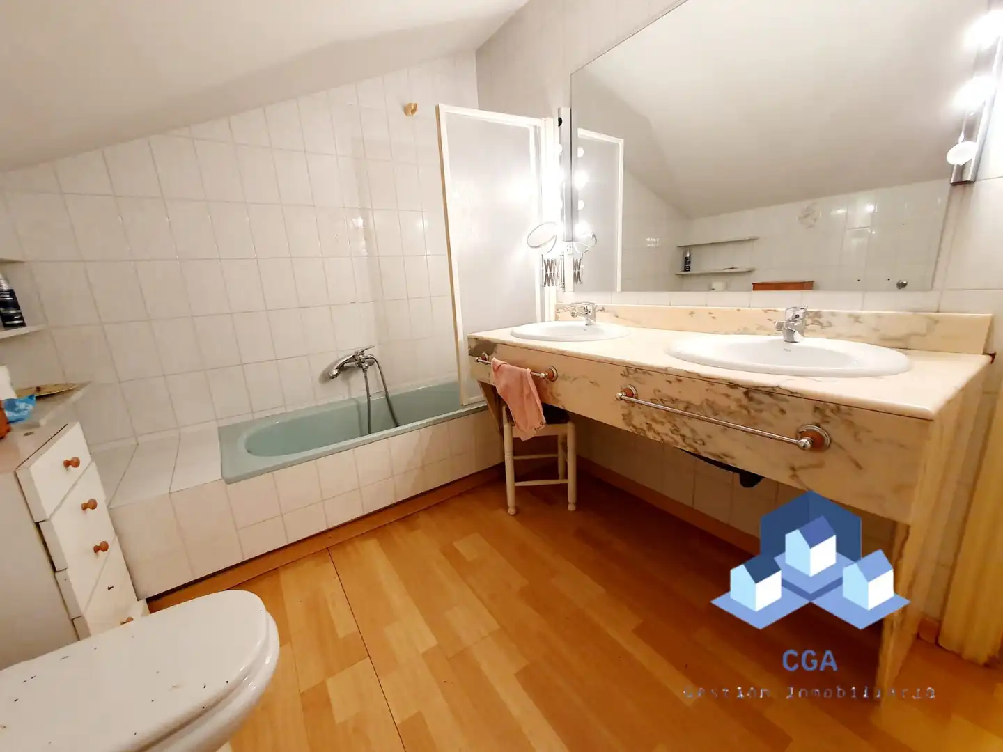 Baño de Casa o chalet en venta en Lorca con Aire acondicionado, Calefacción y Jardín privado