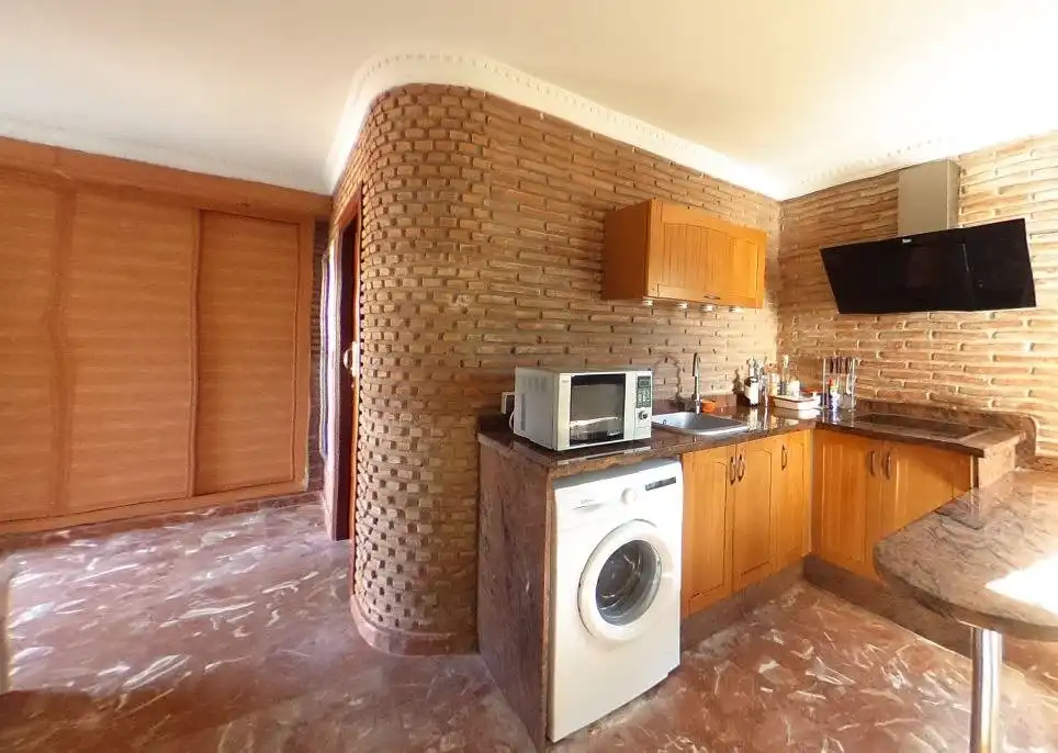 Kitchen of Houses for sale in Málaga  with Air Conditioner, Private garden and Terrace