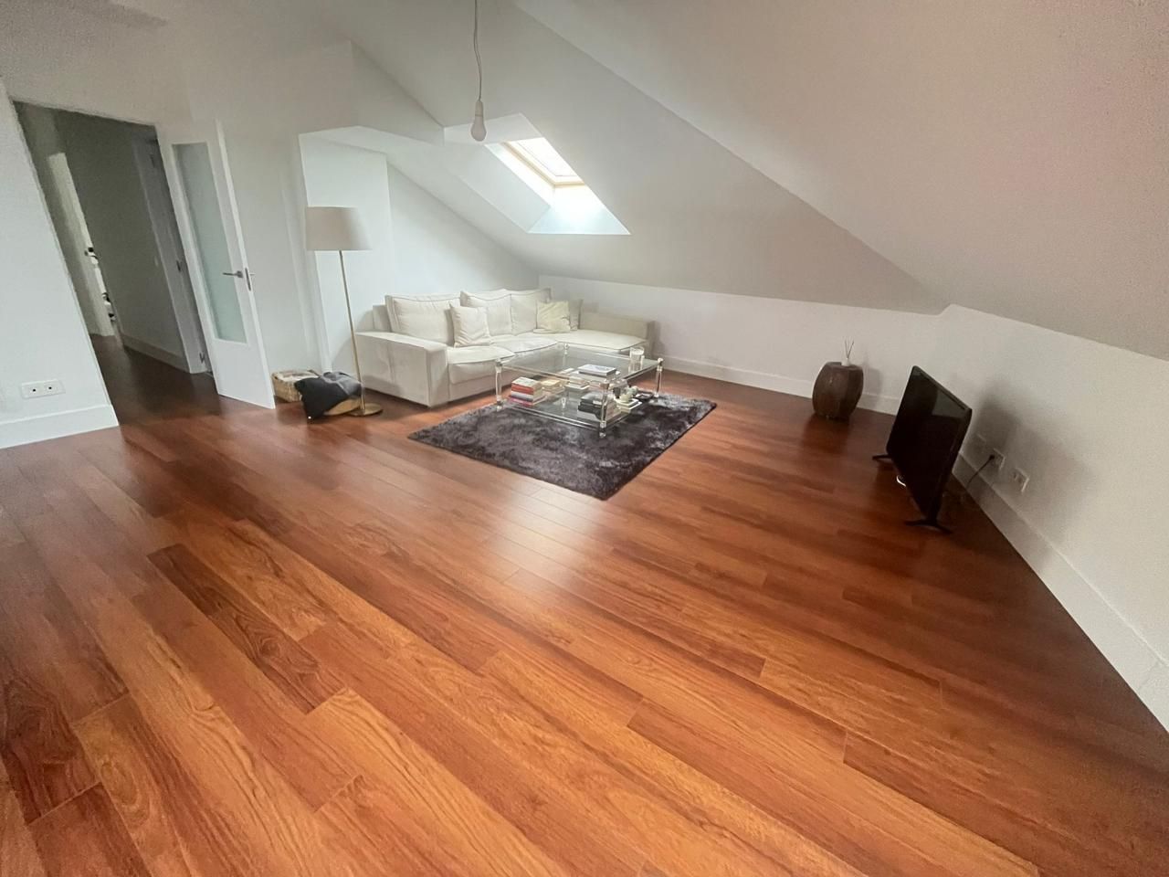 Living room of Attic for sale in Salamanca Capital  with Air Conditioner