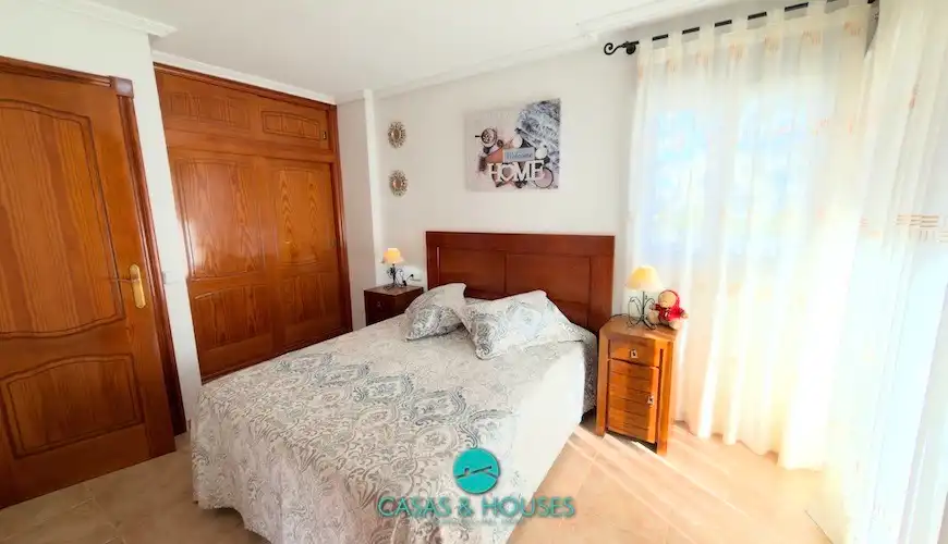 Bedroom of Detached homes for sale in La Manga del Mar Menor  with Air Conditioner, Heating and Private garden