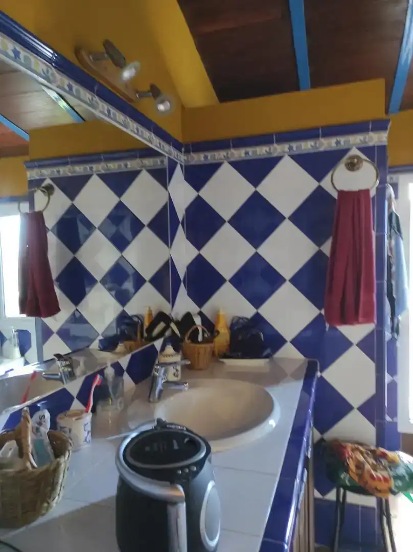 Cocina de Casa adosada en venta en Álora con Aire acondicionado, Amueblado y Horno