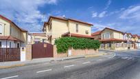 Exterior view of Single-family semi-detached for sale in Bollullos de la Mitación  with Air Conditioner, Heating and Parquet flooring
