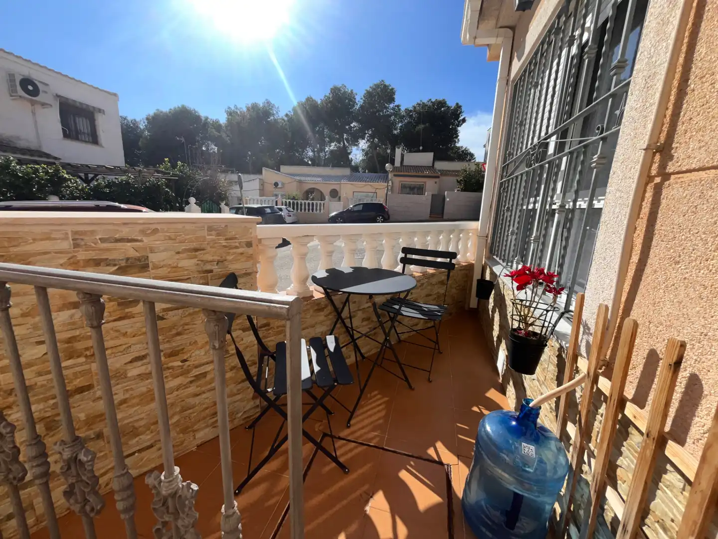 Terraza de Casa adosada en venta en Cartagena con Aire acondicionado, Calefacción y Jardín privado