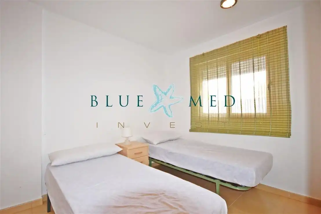 Bedroom of Flat for sale in Alhama de Murcia  with Air Conditioner, Heating and Private garden