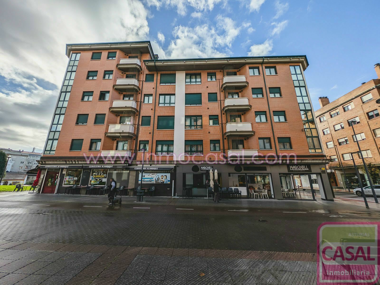 Exterior view of Flat for sale in Siero  with Heating, Storage room and Furnished