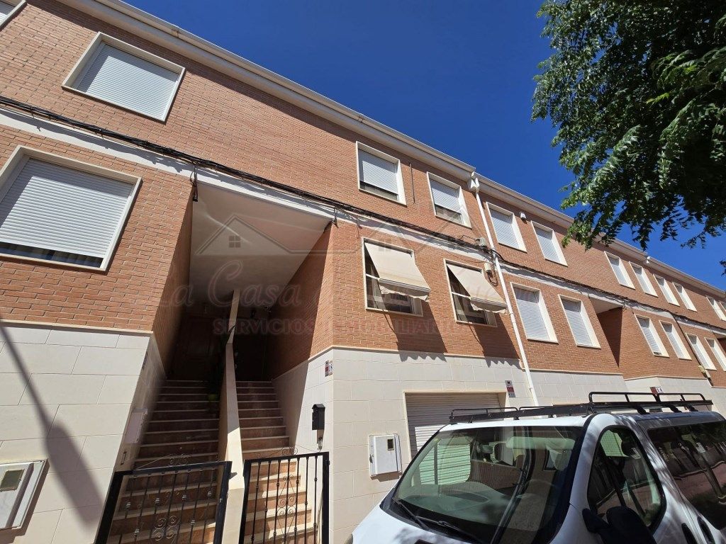 Exterior view of Single-family semi-detached for sale in Sax  with Heating, Terrace and Furnished