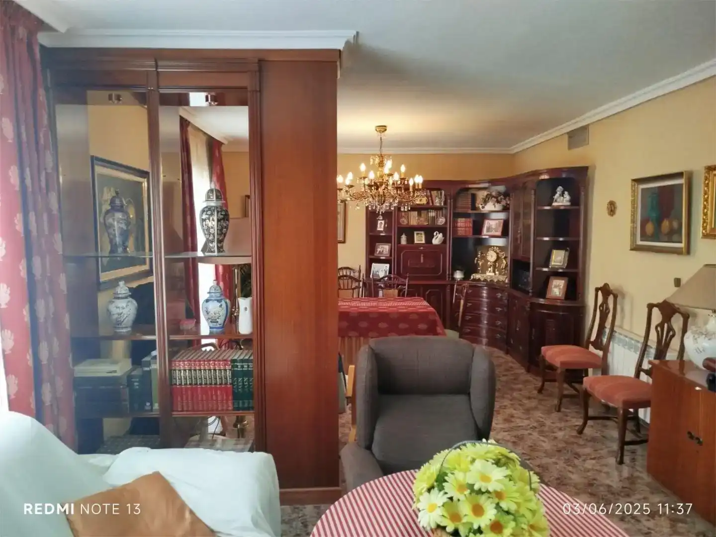 Living room of Attic for sale in Jaén  with Air Conditioner, Storage room and Furnished