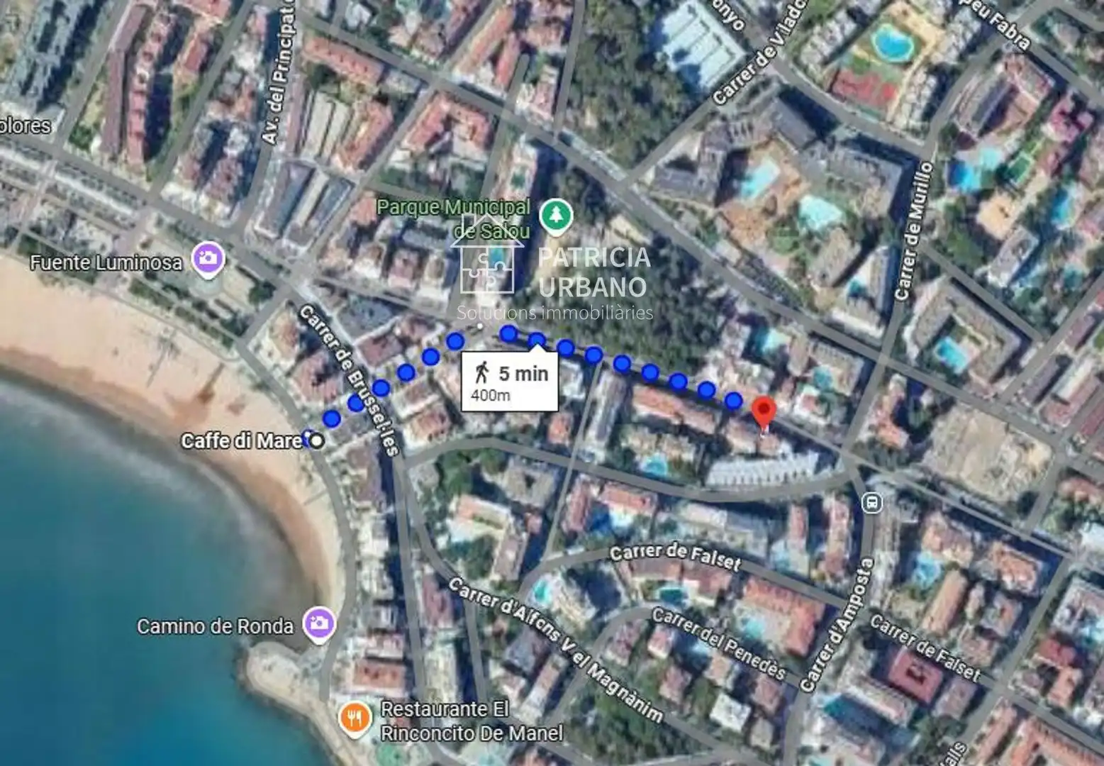 Außenansicht von Wohnungen zum Verkauf in Salou mit Klimaanlage, Heizung und Terrasse