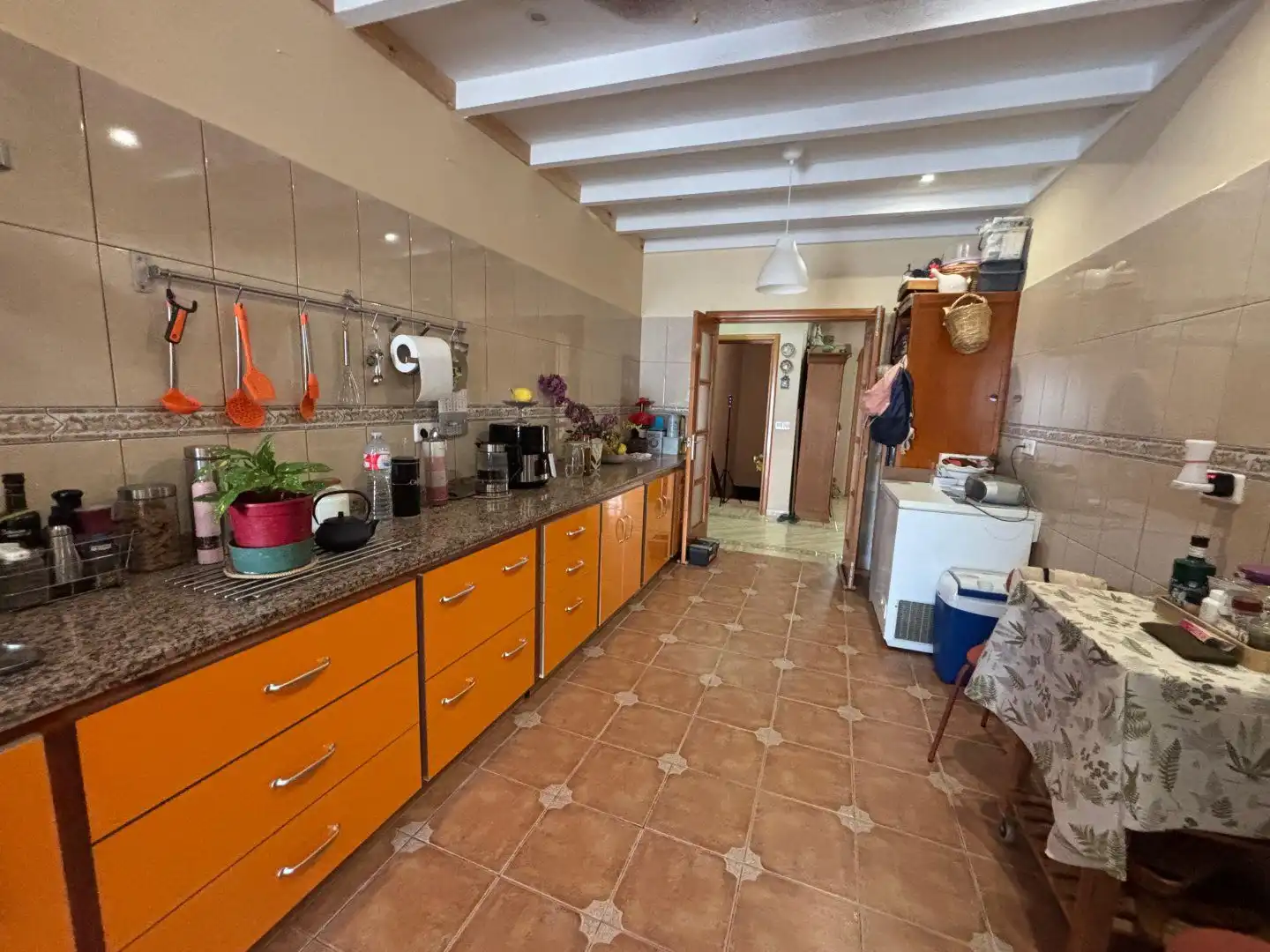 Kitchen of Flat for sale in Pilas  with Air Conditioner, Terrace and Balcony