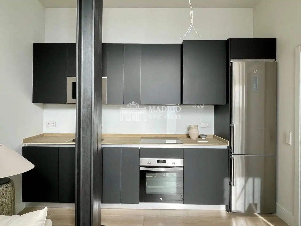 Cocina de Loft de alquiler en Madrid con Aire acondicionado, Calefacción y Amueblado