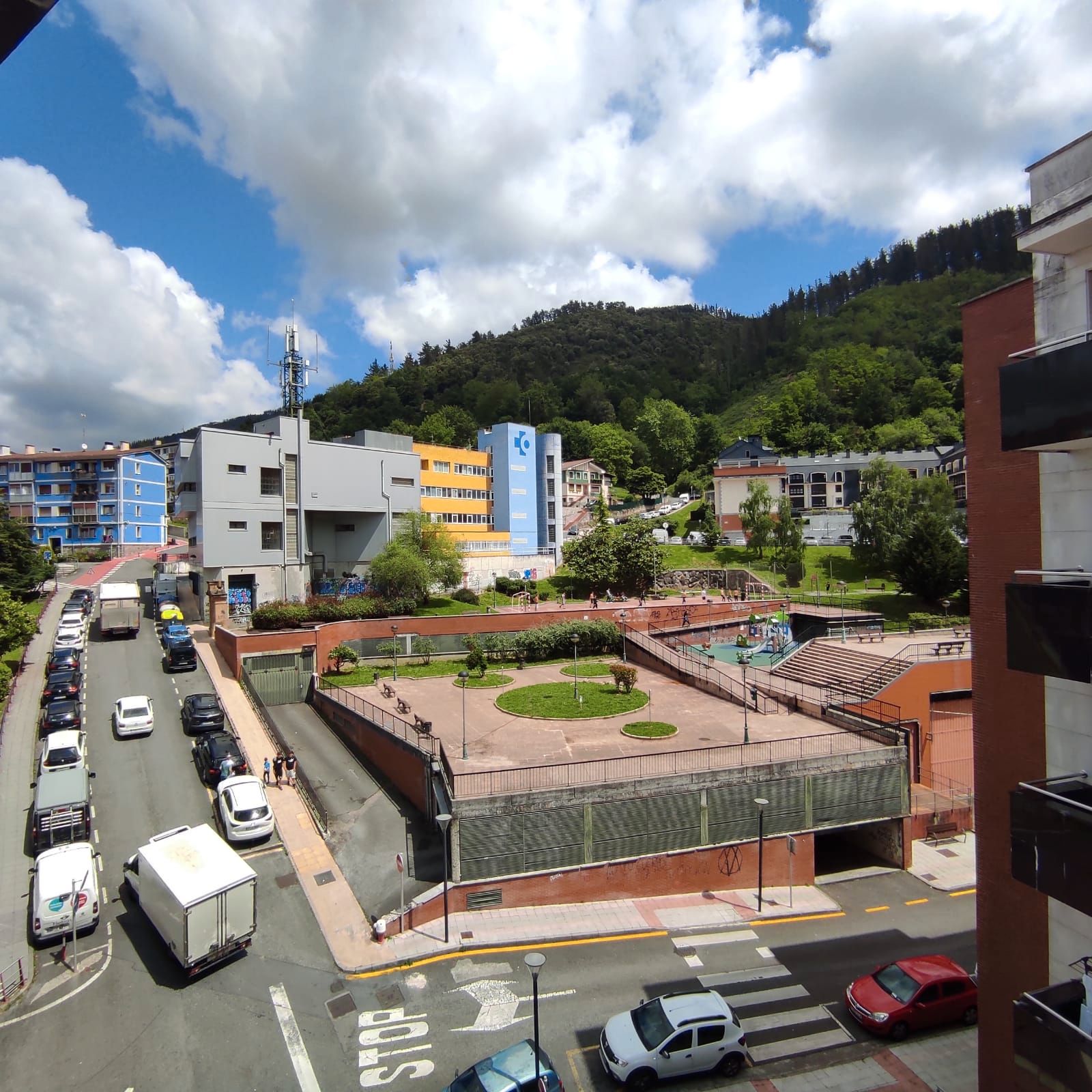 Exterior view of Flat for sale in Ermua  with Heating and Furnished