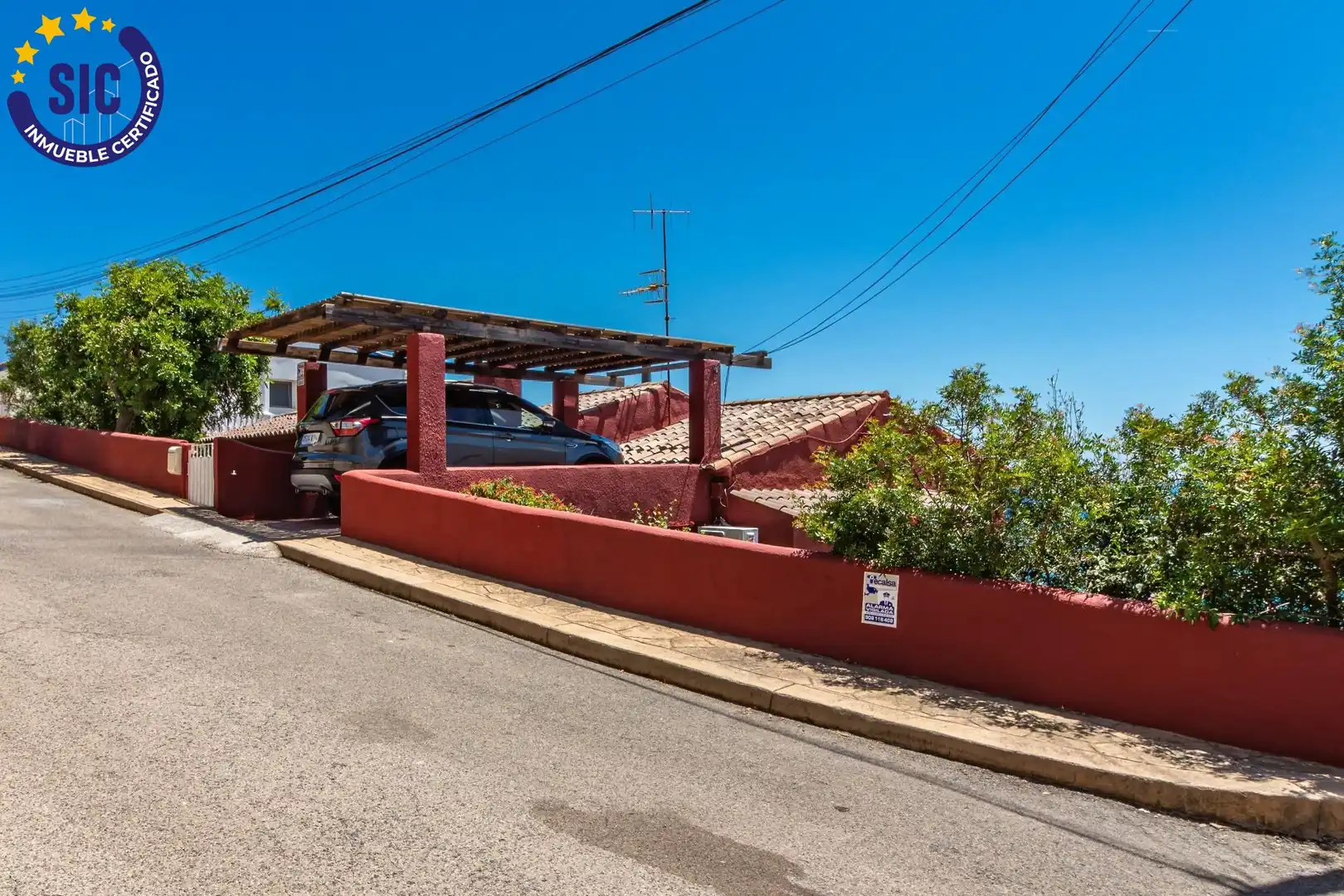 Vista exterior de Casa o xalet en venda en Peñíscola / Peníscola amb Aire condicionat, Calefacció i Jardí privat