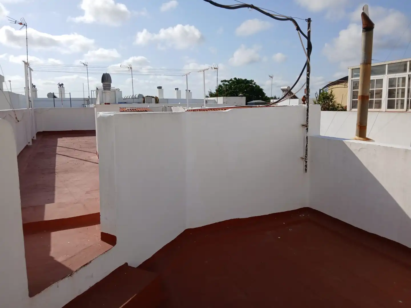 Terrassa de Casa o xalet en venda en San Fernando amb Aire condicionat i Balcó