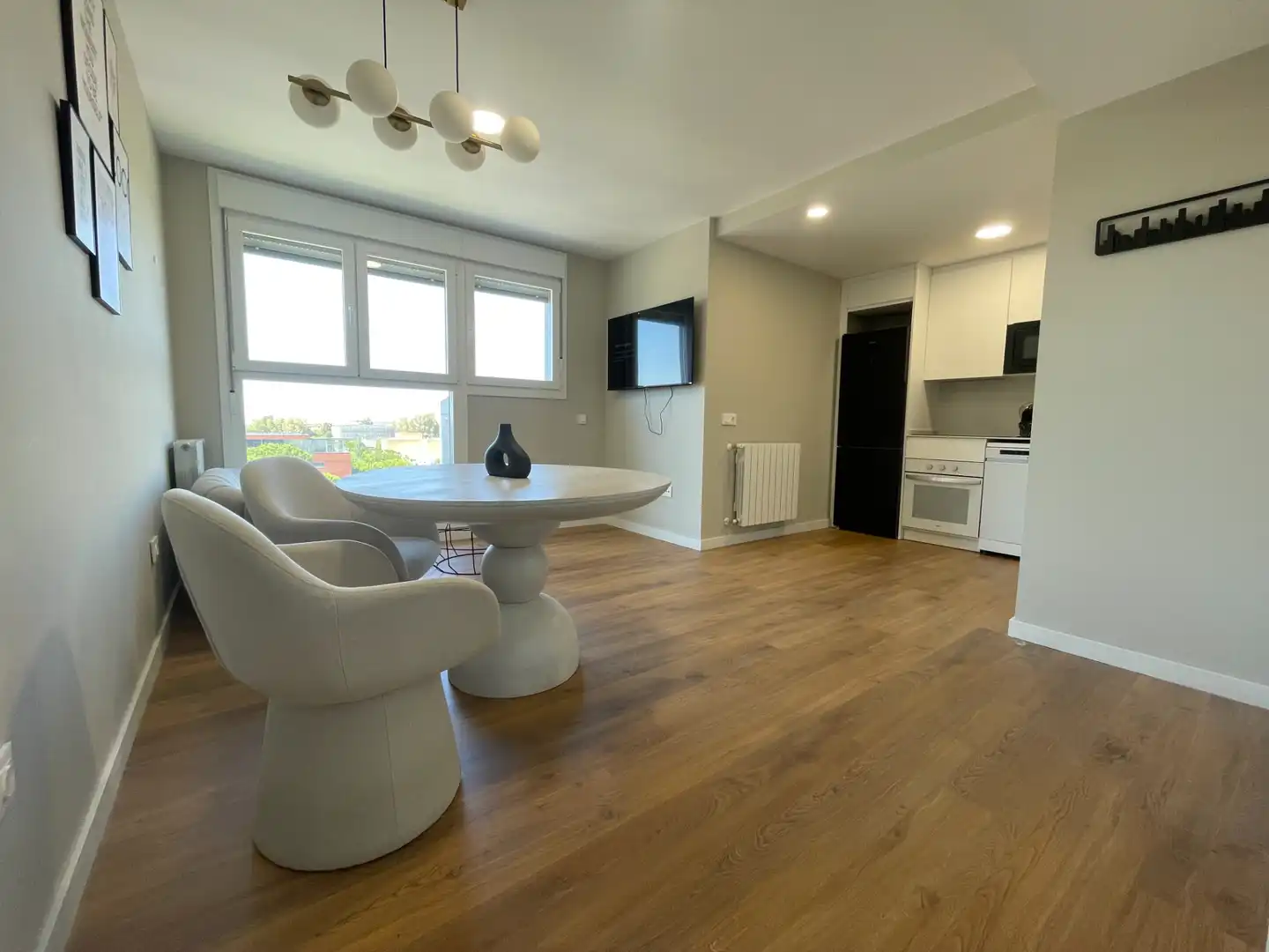 Sala d'estar de Apartament de lloguer en Badajoz amb Aire condicionat, Calefacció i Parquet