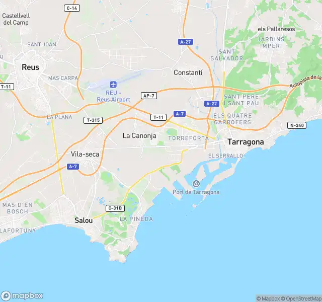 Vista exterior de Pis en venda en Tarragona
