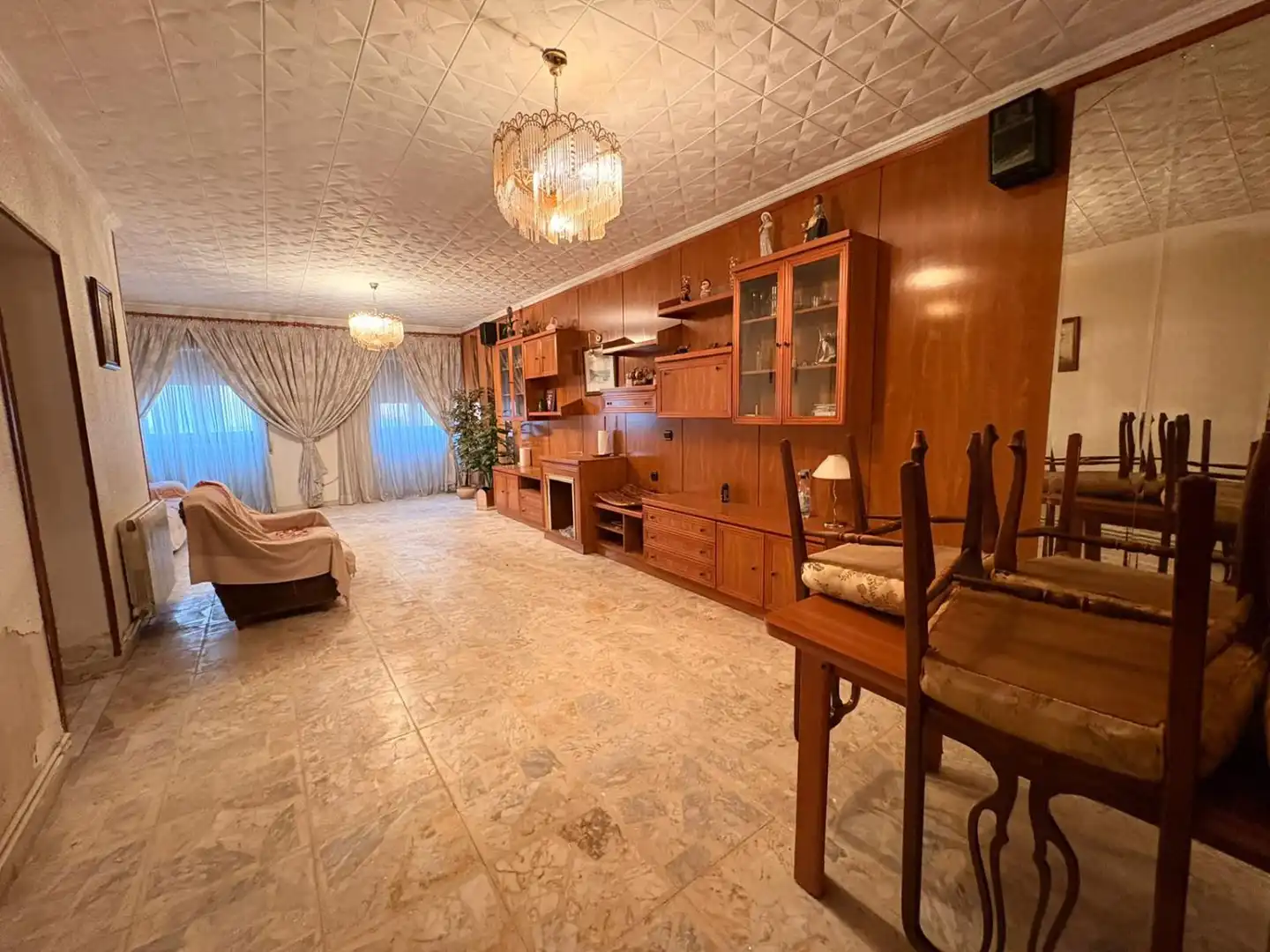 Sala de estar de Casa o chalet en venta en Manzanares con Calefacción y Terraza