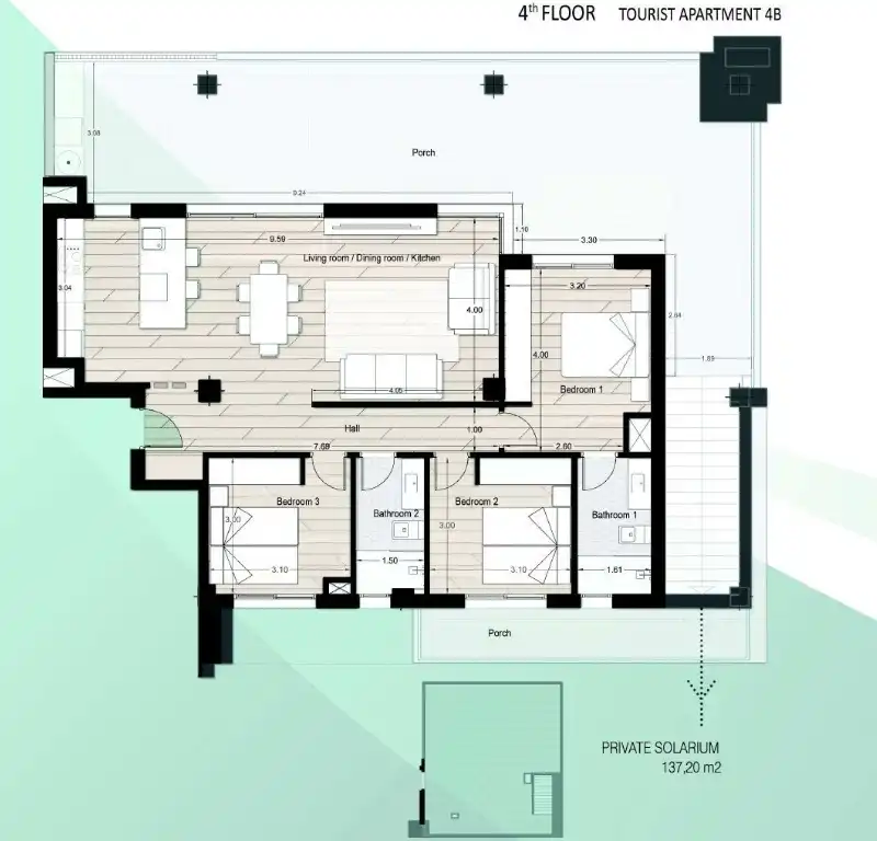 Attique avec piscine à vendre à Los Narejos - Punta Calera, imagen 17