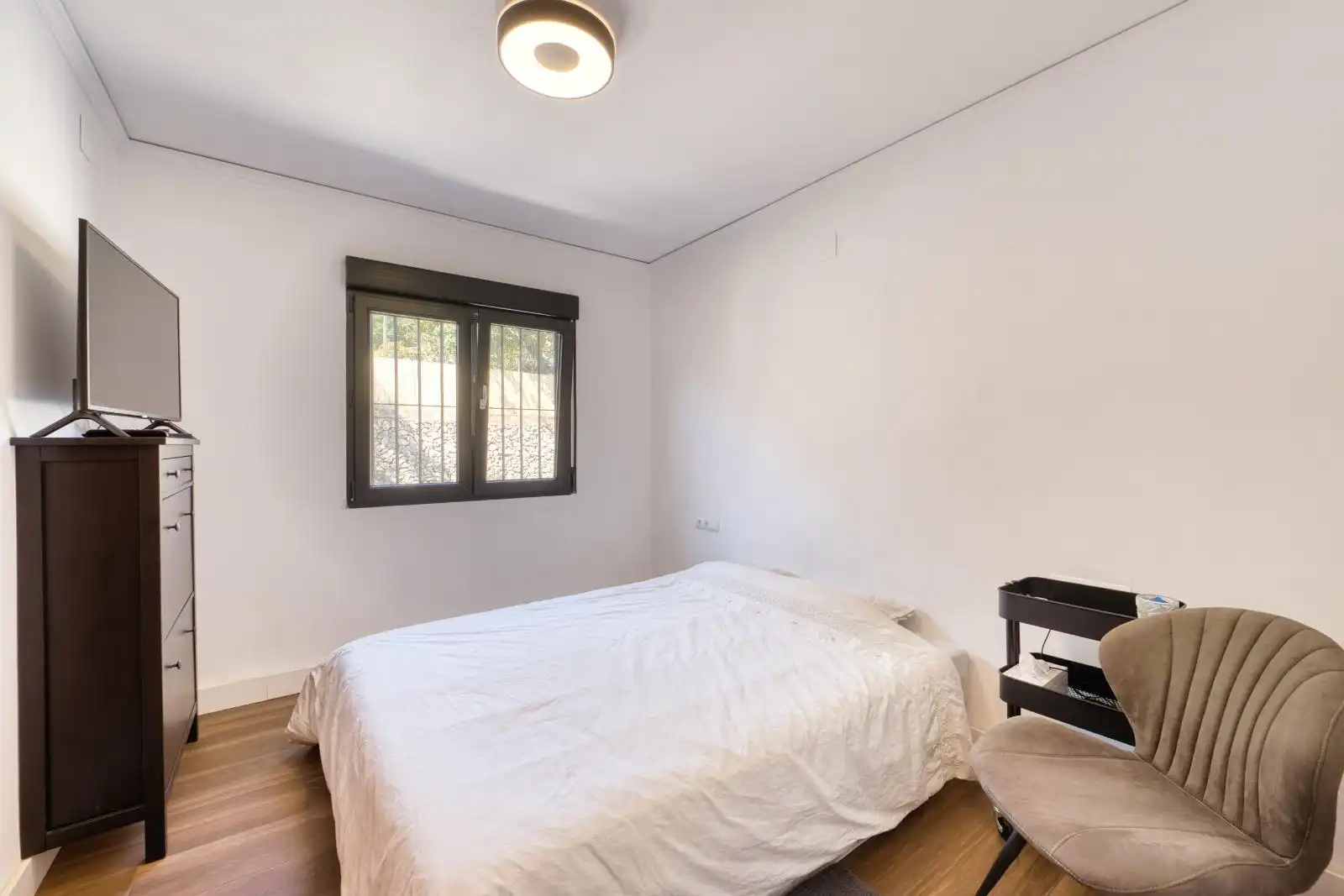 Dormitori de Casa o xalet en venda en Benissa amb Aire condicionat, Jardí privat i Piscina
