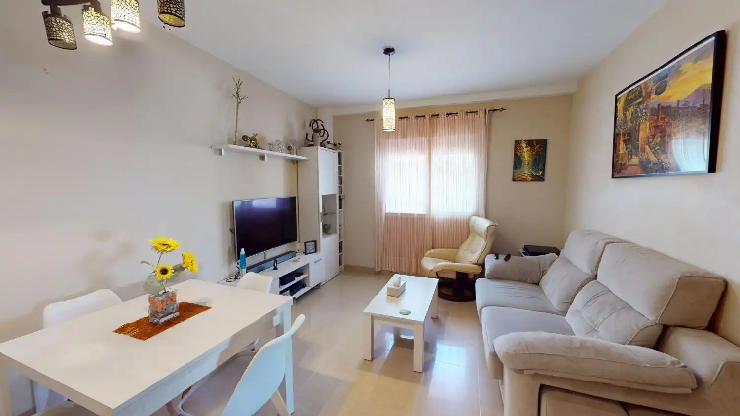 Sala d'estar de Pis en venda en Alcalá de Guadaira
