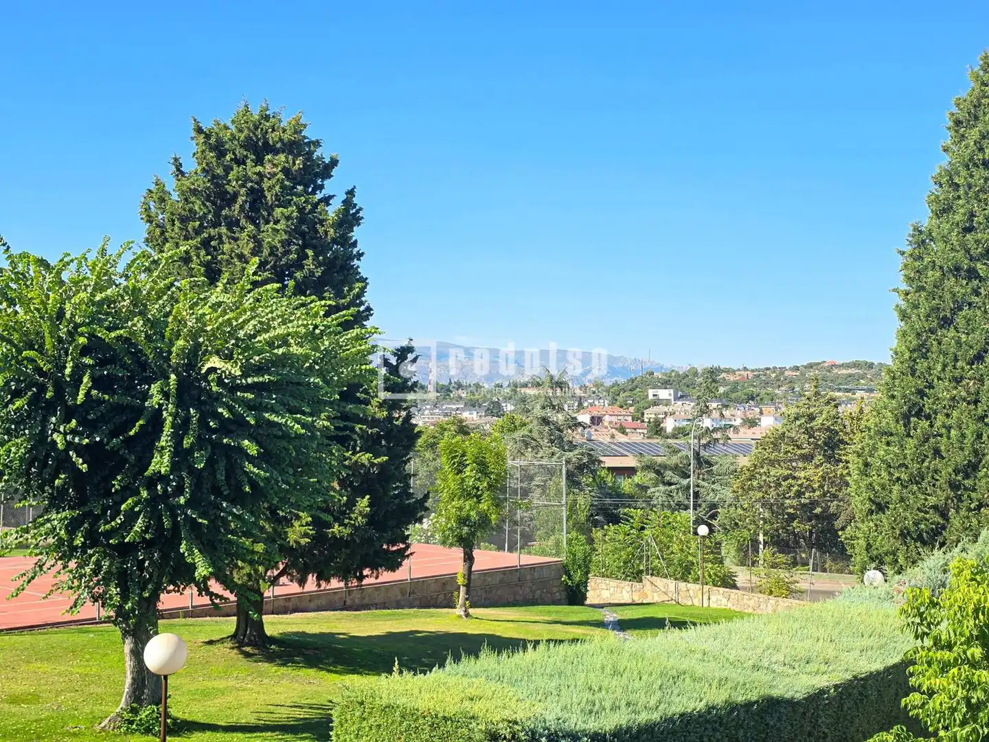 Jardí de Casa o xalet en venda en Collado Villalba amb Calefacció, Jardí privat i Terrassa