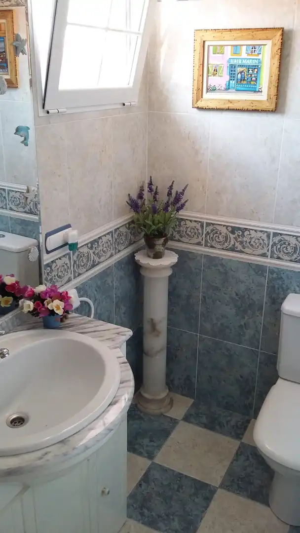 Baño de Casa o chalet en venta en Benicarló con Jardín privado, Piscina y Amueblado
