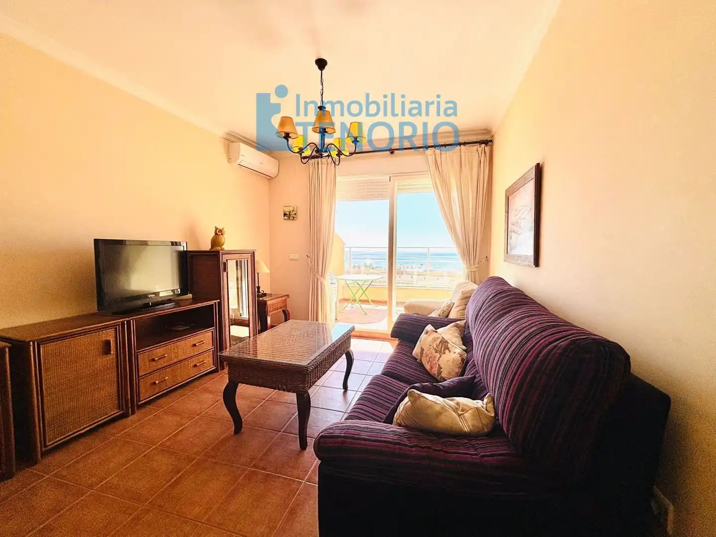 Sala de estar de Apartamento en venta en La Antilla con Aire acondicionado, Terraza y Trastero