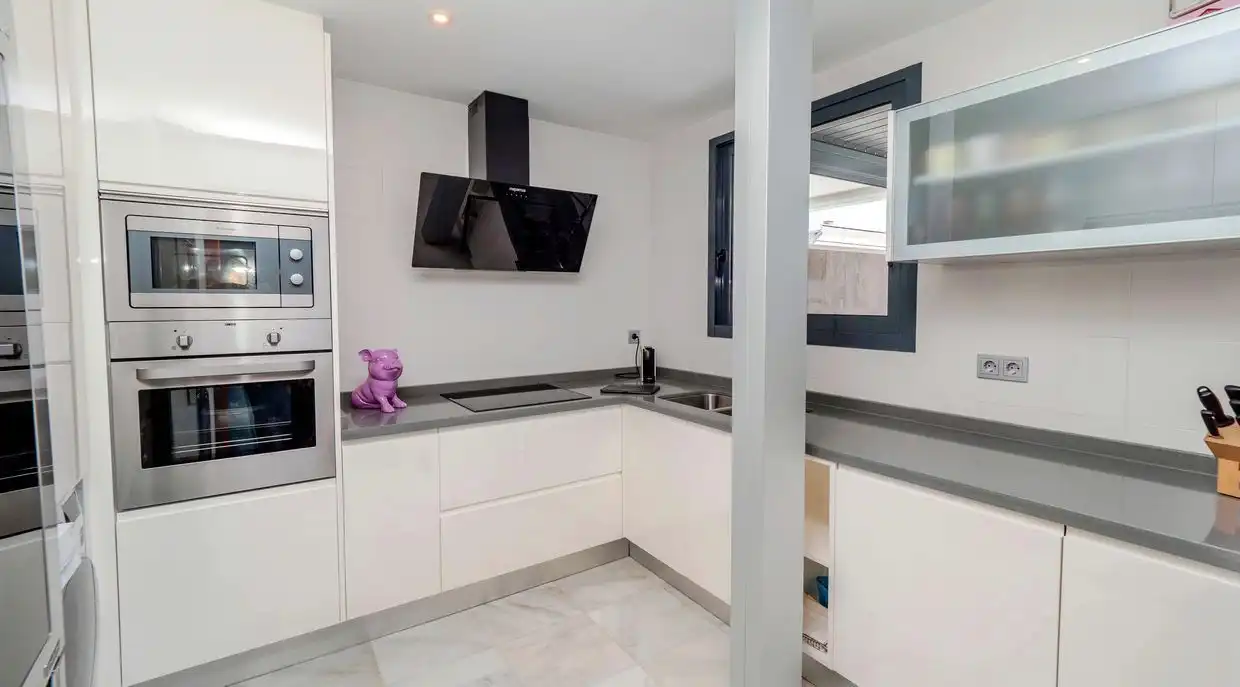 Kitchen of Attic for sale in Dénia  with Air Conditioner, Heating and Terrace