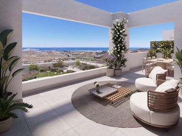 Apartament amb piscina en venda a San Juan de los Terreros