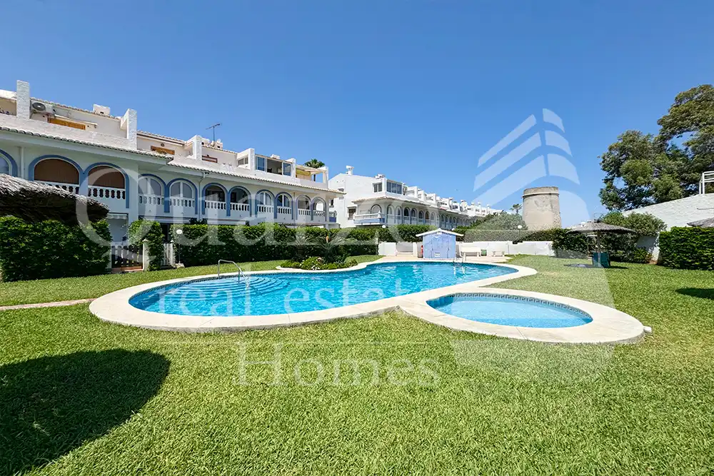 Jardín de Apartamento en venta en Dénia con Aire acondicionado, Calefacción y Terraza