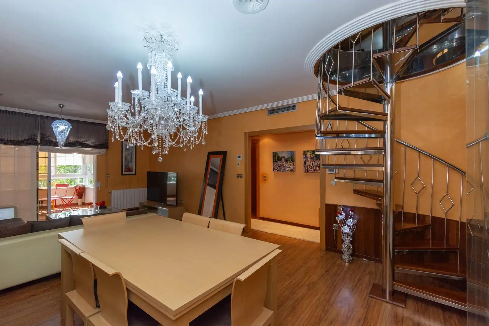 Comedor de Casa o chalet en venta en Fuente Álamo de Murcia con Aire acondicionado, Calefacción y Parquet