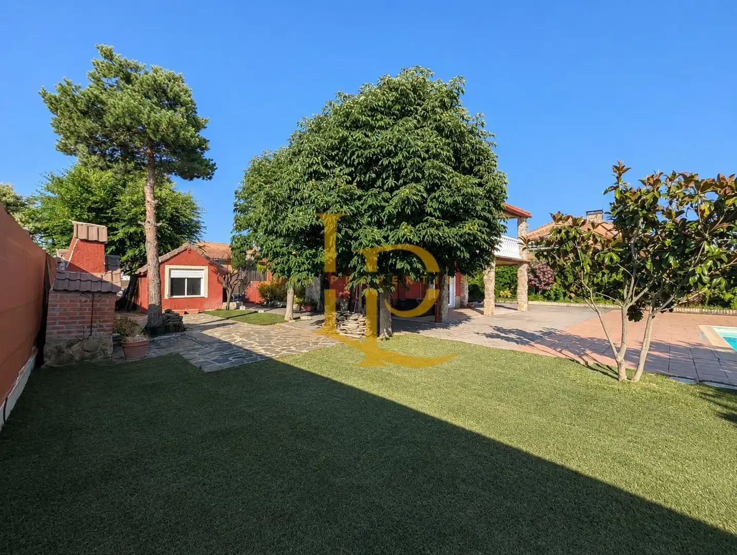 Jardín de Casa o chalet en venta en El Casar con Aire acondicionado, Jardín privado y Terraza