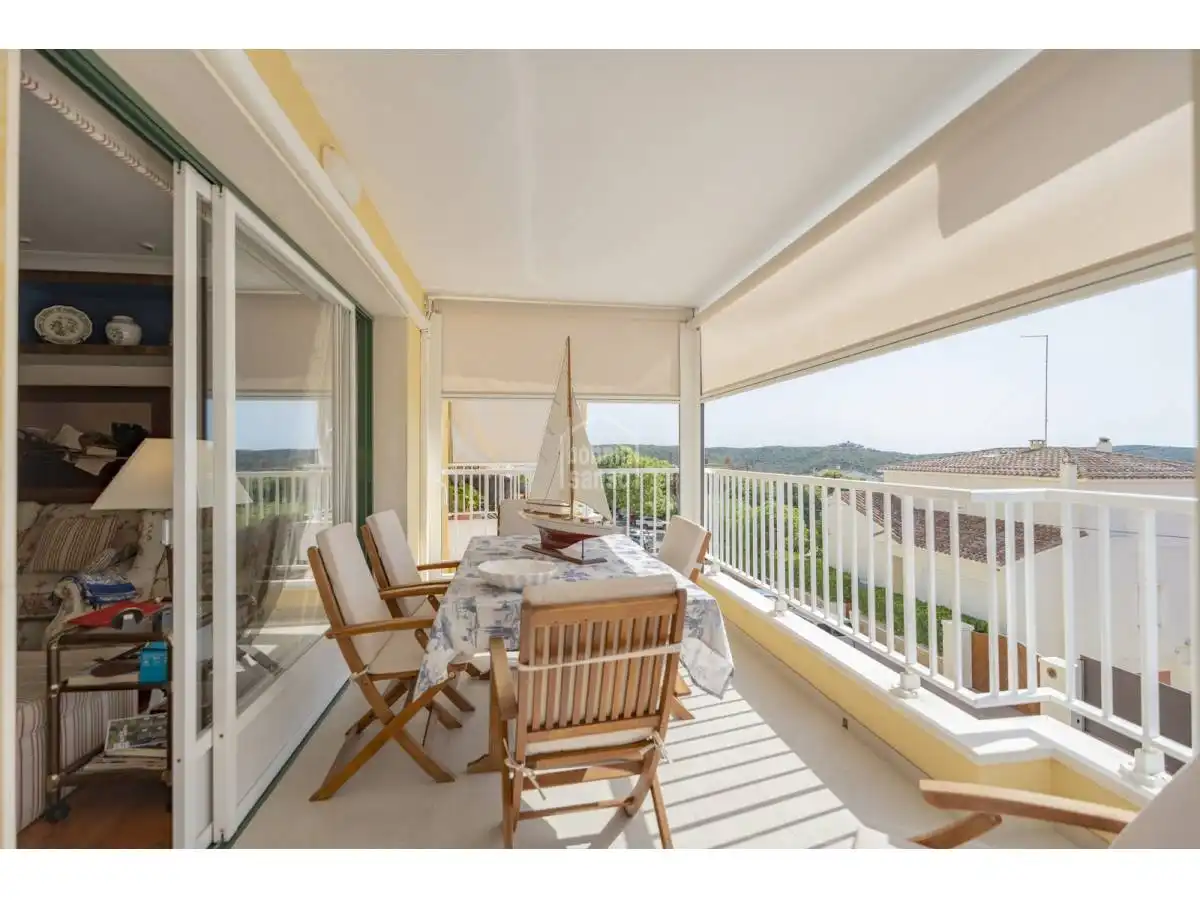 Terraza de Apartamento en venta en Maó - Mahón con Jardín privado, Terraza y Piscina