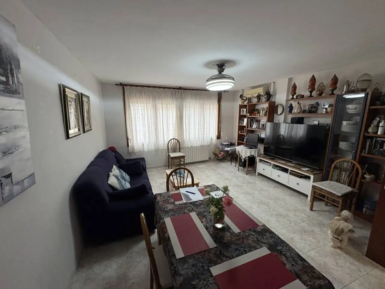 Sala d'estar de Casa o xalet en venda en Binéfar amb Aire condicionat, Calefacció i Terrassa