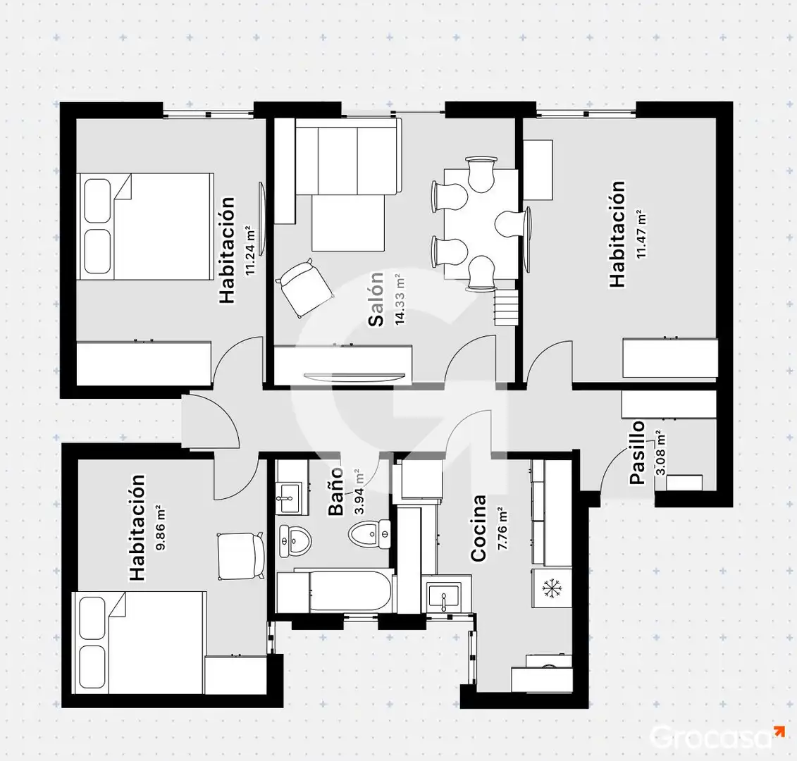 Attic for sale in Sant Boi de Llobregat  with Oven and Balcony