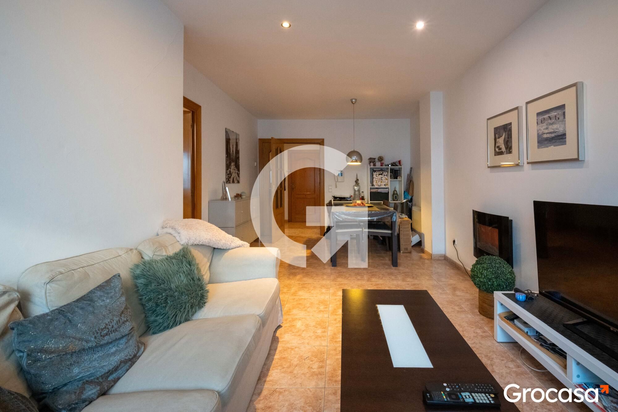 Wohnzimmer von Wohnung zum Verkauf in Mataró mit Heizung, Abstellraum und Möbliert