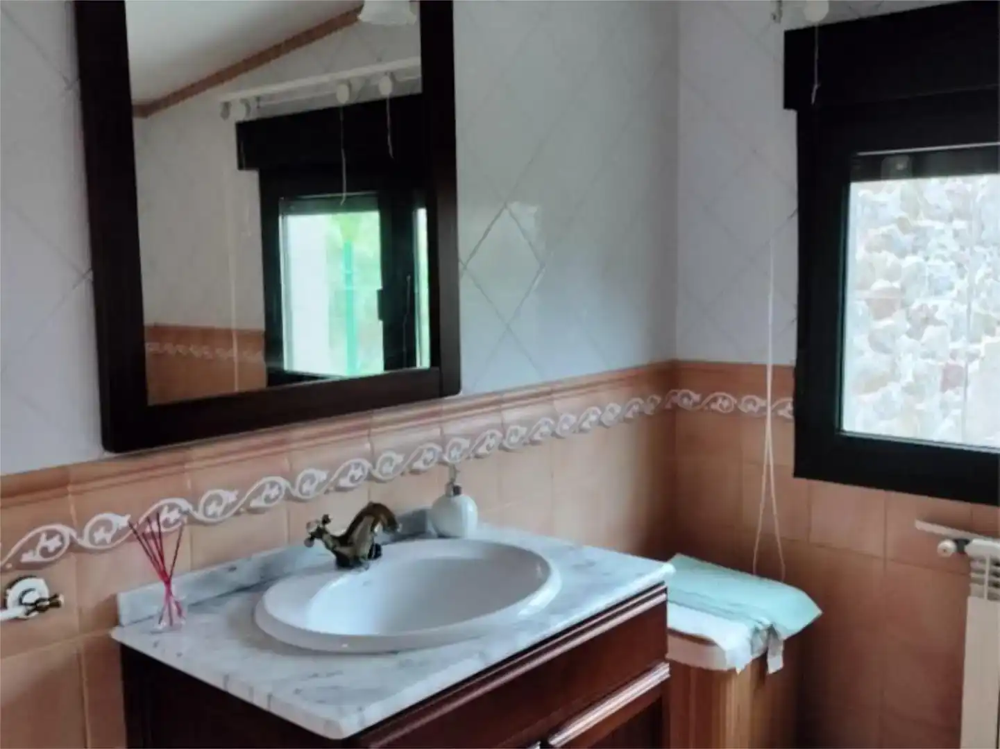 Bany de Casa o xalet de lloguer en Porto do Son amb Jardí privat, Parquet i Moblat