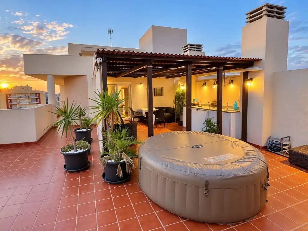 Apartament amb piscina en venda a Calle Urb Veneziola (Manga), imagen 5