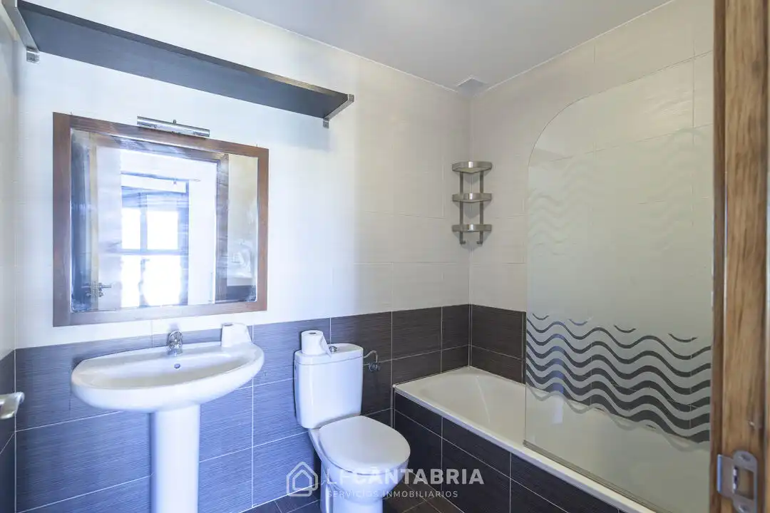 Bathroom of Flat for sale in Miengo  with Heating, Terrace and Storage room