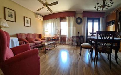 Living room of Flat for sale in  Zaragoza Capital  with Heating and Terrace