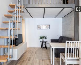Living room of Flat to rent in  Barcelona Capital  with Air Conditioner, Heating and Furnished
