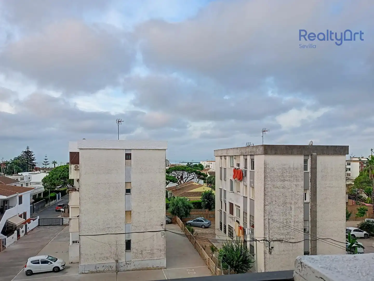 Exterior view of Flat for sale in Mazagón  with Air Conditioner, Furnished and Balcony