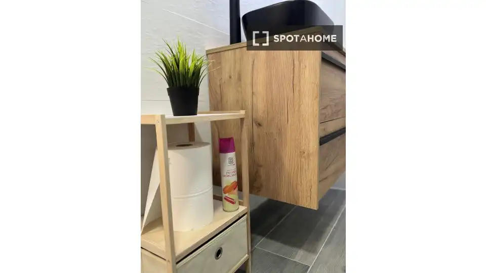 Baño de Piso de alquiler en Alicante / Alacant con Aire acondicionado, Calefacción y Amueblado
