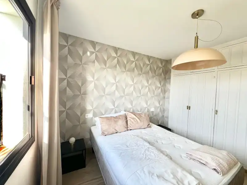 Bedroom of Flat for sale in Mijas  with Air Conditioner, Terrace and Swimming Pool