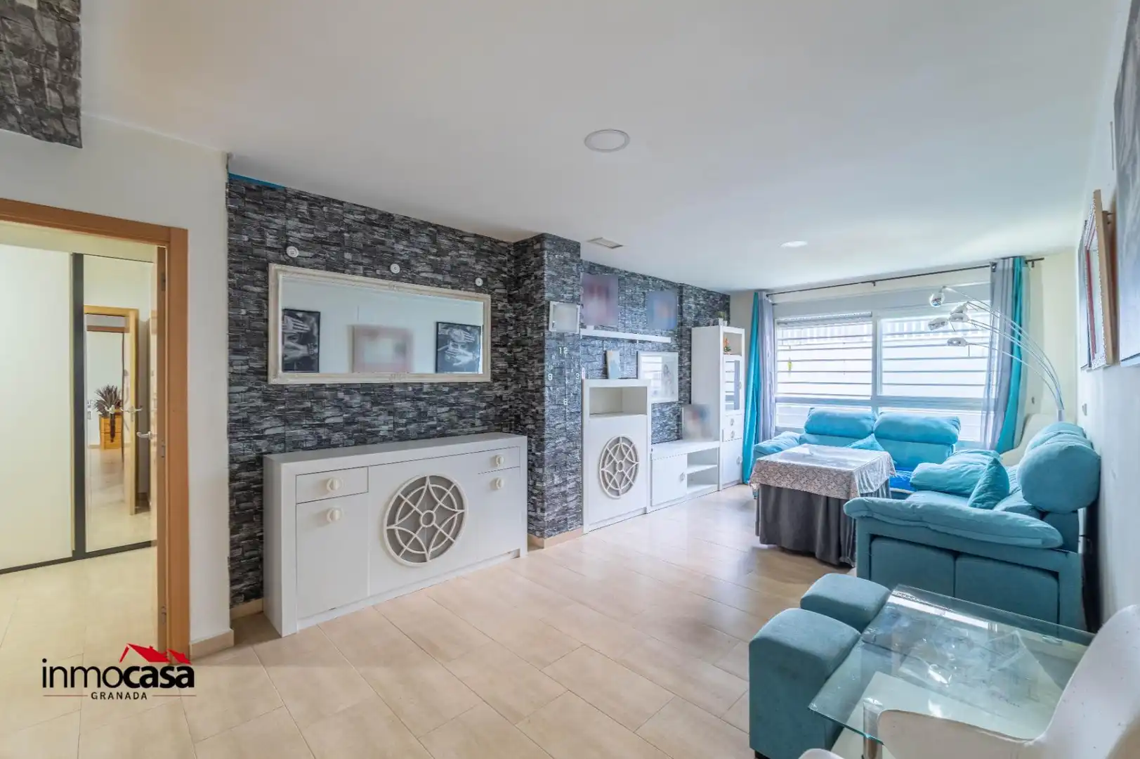 Sala de estar de Piso en venta en Atarfe con Piscina comunitaria