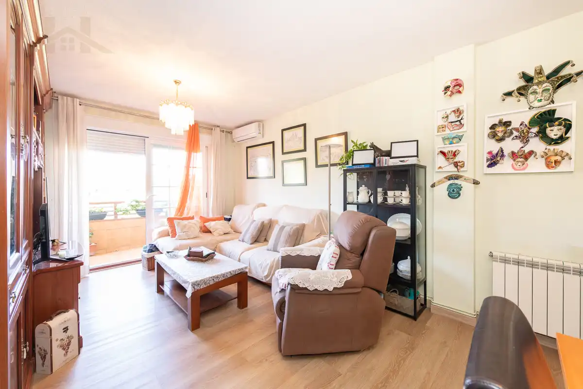 Living room of Flat for sale in Madrid  with Terrace